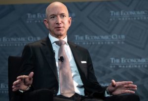Jeff Bezos endorsed higher corporate tax rates. But it won't cost him much